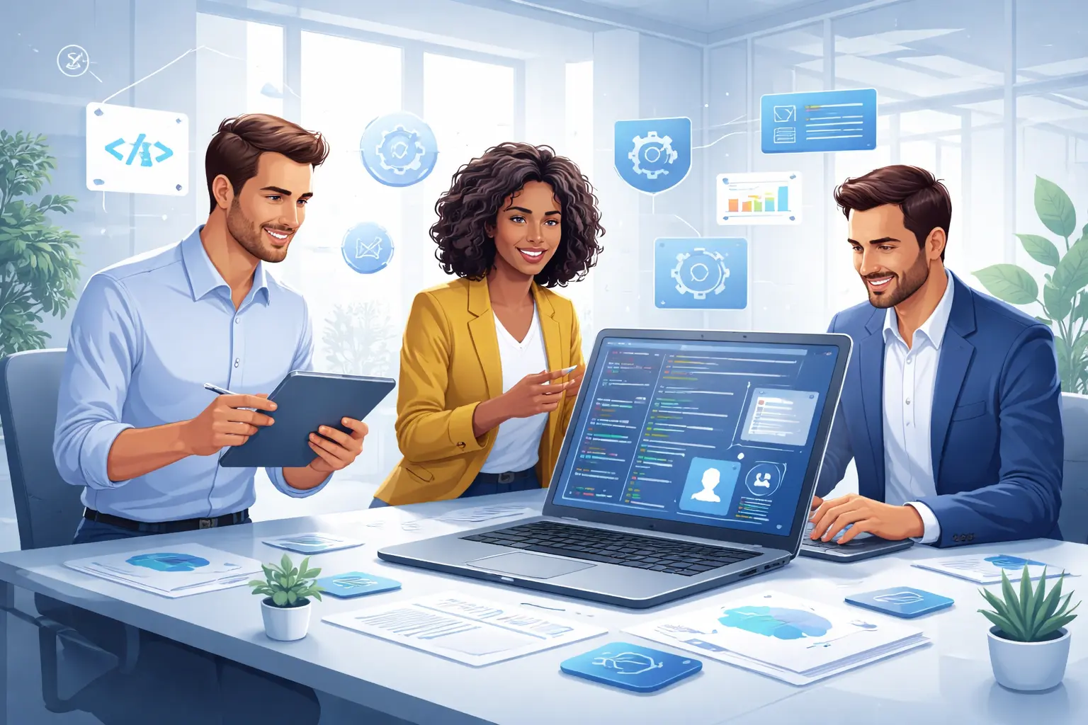 Custom software delivery