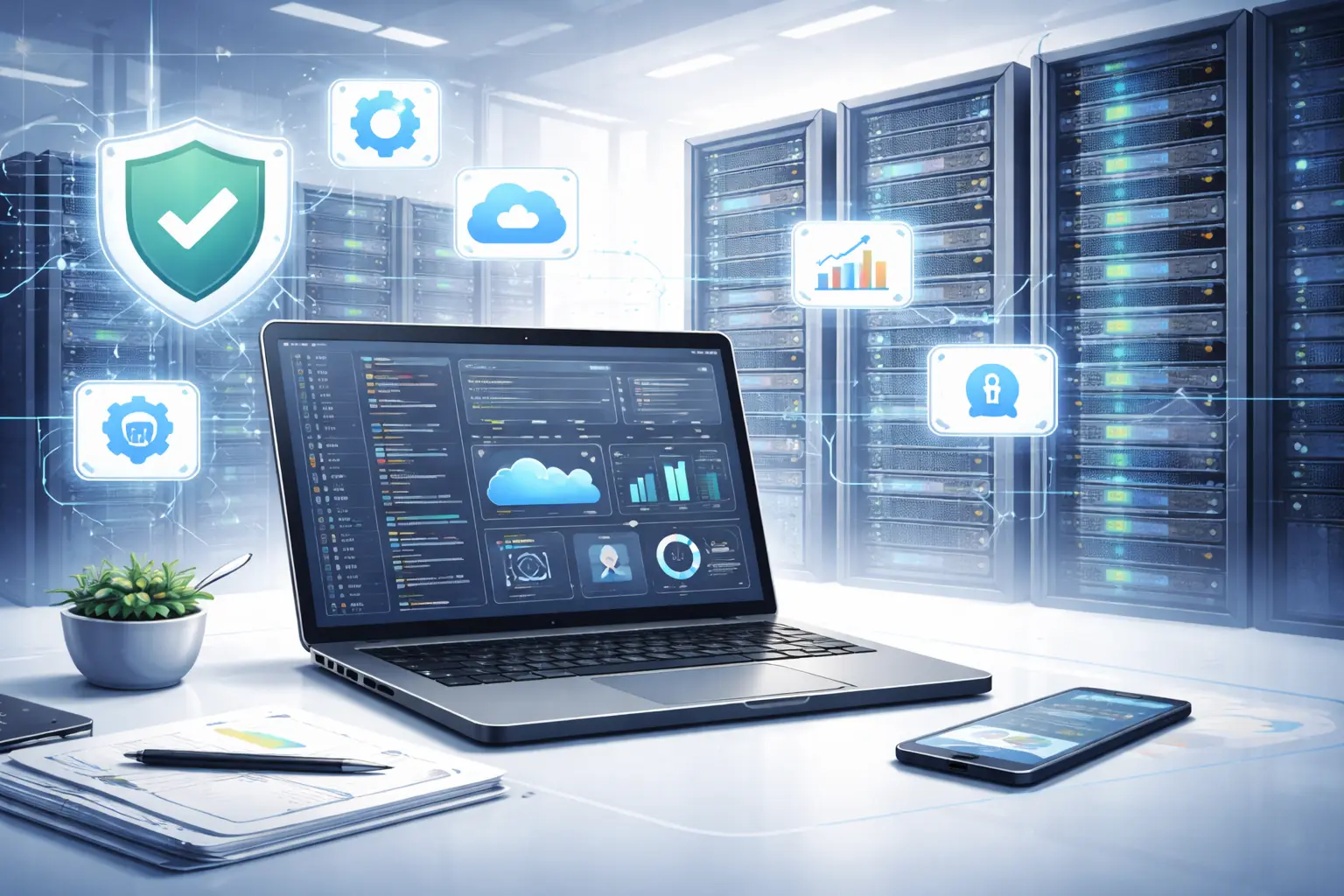 Server monitoring and management