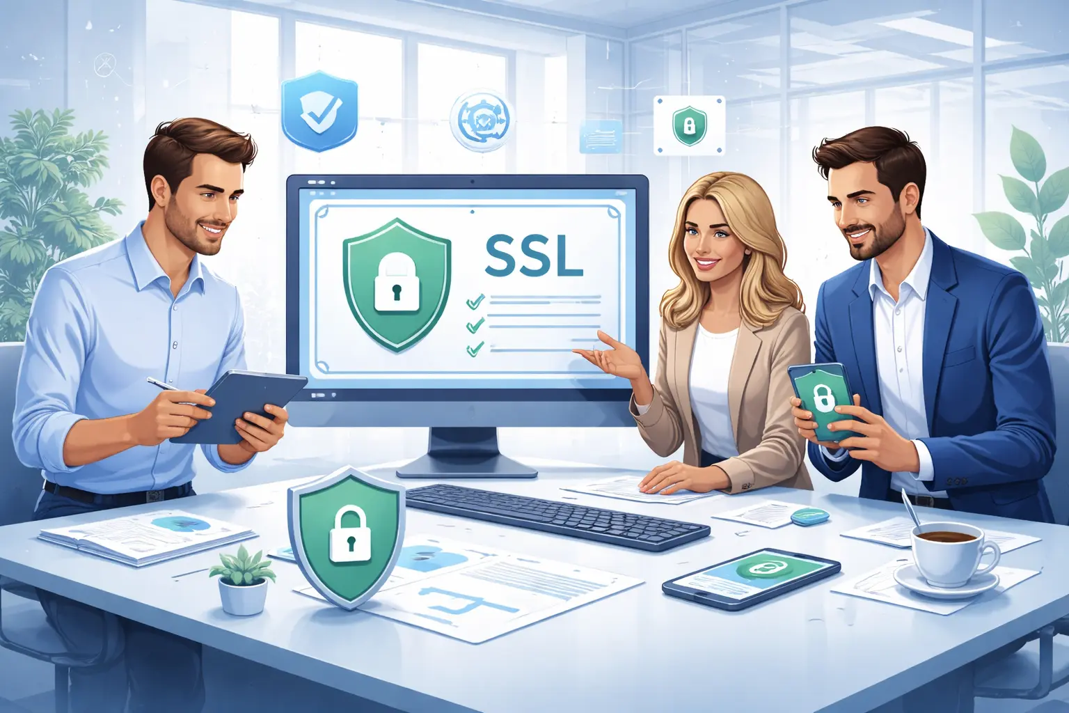 SSL certificate status